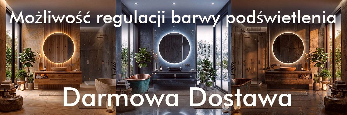 darmowa dostawa luster okrągłych